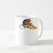 Mug Pizza Rat (Devant droit)