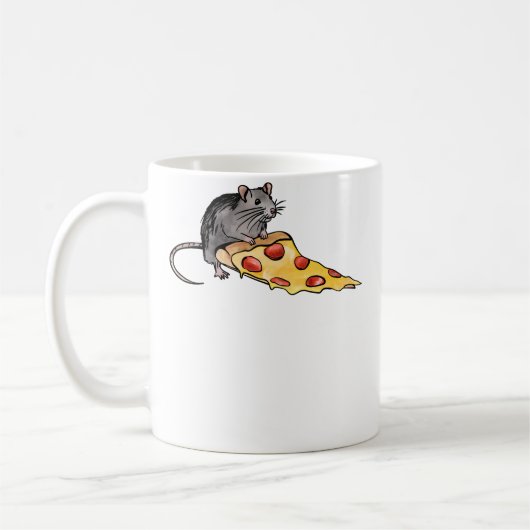 Mug Pizza Rat (Gauche)