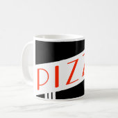 Mug pizza rétro (Devant gauche)