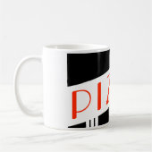 Mug pizza rétro (Gauche)