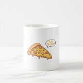 Mug Pizza Slice Ajouter Fromage Drôle (Centre)