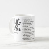 Mug Pizzas de mouton (Devant gauche)