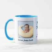 Mug Pjod PAPAW Nouveau bébé bleu 2 photo (Gauche)
