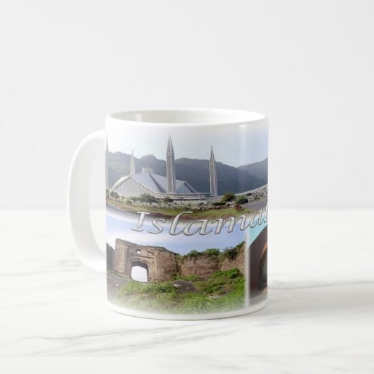 Mug PK Pakistan - Islamabad - (Devant gauche)