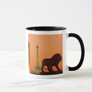 Mug Place de la Concorde; Tour Eiffel; Obélisque;