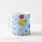 Mug Plafond d'études Ajouter le nom et l'année (Devant gauche)