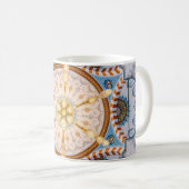 Mug Plafond jaune, bleu et jaune (Devant droit)