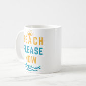 Mug Plage (Devant gauche)