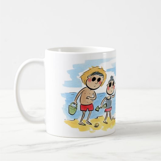 Mug Plage (Gauche)