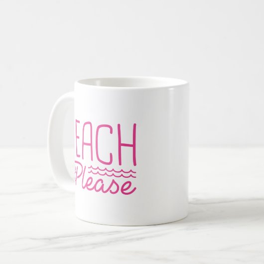 Mug Plage (Devant gauche)