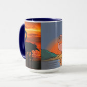Mug Plage (Devant gauche)