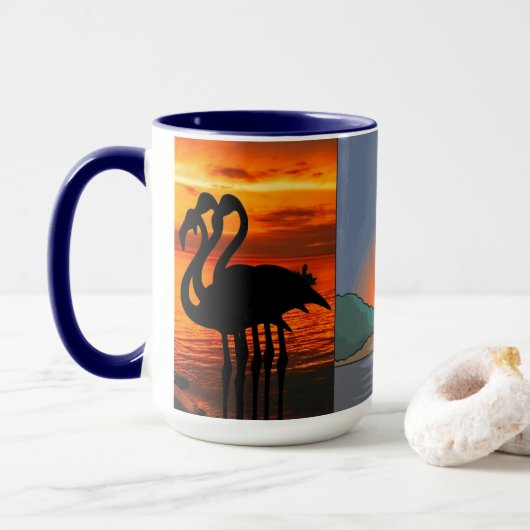 Mug Plage (Avec donut)