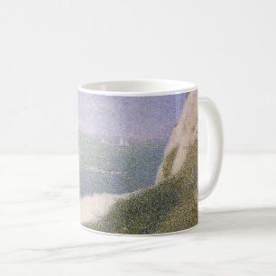 Mug Plage à Honfleur par Georges Seurat, Art ancien