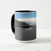 Mug Plage à Mundesley, Norfolk par Alexandra Cook (Devant gauche)