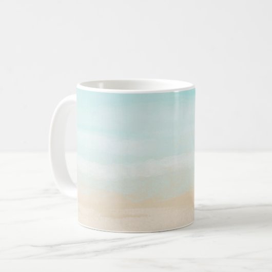 Mug Plage Abstraite moderne (Devant gauche)