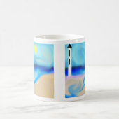 Mug Plage Avec Musique Lighthouse (Centre)