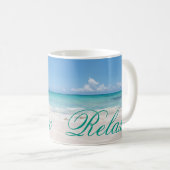 Mug Plage Backgroud (Devant droit)