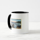 Mug Plage balnéaire et Cannon, Oregon (Devant gauche)