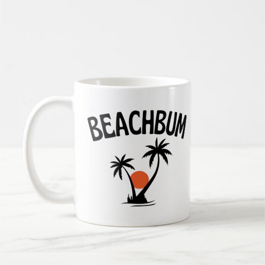 Mug Plage Beachbum Été (Gauche)