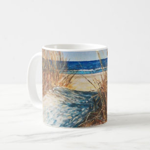 Mug Plage Belle Dunes De Sable Peinture
