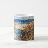 Mug Plage Belle Dunes De Sable Peinture (Centre)