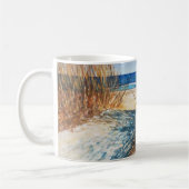 Mug Plage Belle Dunes De Sable Peinture (Gauche)