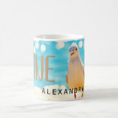 Mug Plage Blue Seagull Personnalisé (Centre)