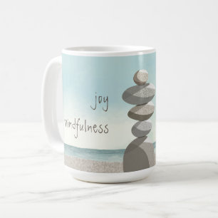 Mug Plage Cairn Stones Mindfulness