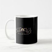Mug Plage colorée de Vanderbilt (Gauche)