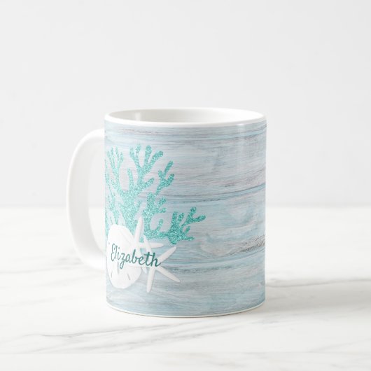 Mug Plage côtière Amidon (Devant gauche)