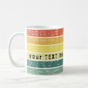 Mug Plage Customisée en bande rétro