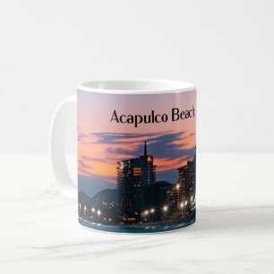 Mug Plage d'Acapulco, Mexique