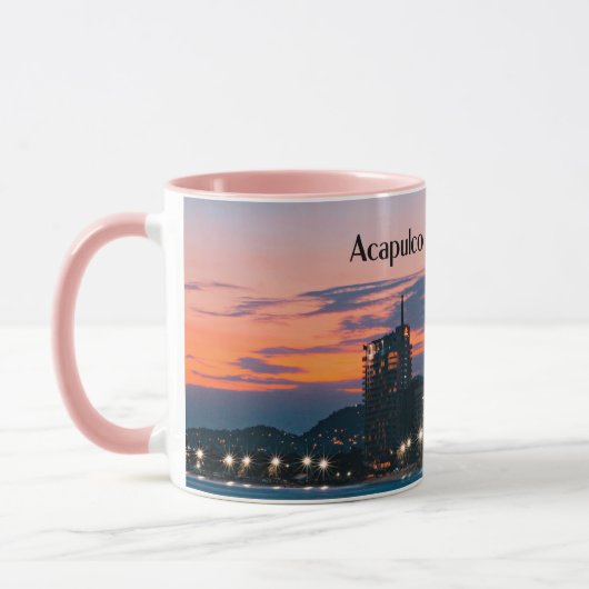 Mug Plage d'Acapulco, Mexique (Gauche)