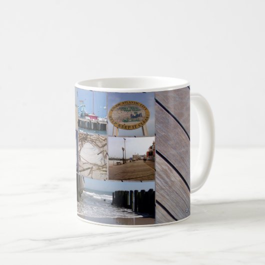 Mug Plage d'Atlantic City (Devant droit)