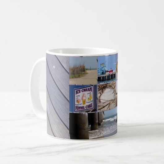 Mug Plage d'Atlantic City (Devant gauche)