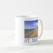 Mug Plage de Baie Longue, St. Martin (Devant droit)