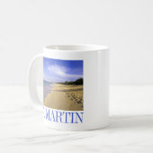 Mug Plage de Baie Longue, St. Martin (Devant gauche)