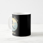 Mug Plage de Bells Australie Surf Distressed  (Devant gauche)
