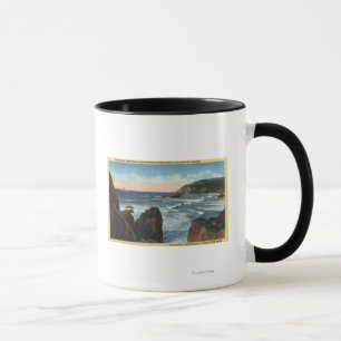Mug Plage de bord de la mer et de canon, Orégon