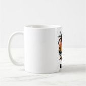 Mug Plage de Cedar Long Island Surfant Surfeur _1 (Gauche)