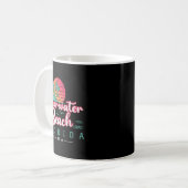 Mug Plage de Clearwater Floride Coucher de soleil trop (Devant gauche)