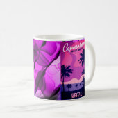 Mug Plage de Copacabana Rio De Janeiro Brésil (Devant droit)