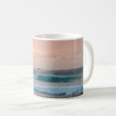Mug Plage de coucher de soleil et océan  (Devant droit)