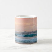 Mug Plage de coucher de soleil et océan  (Centre)