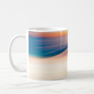 Mug Plage de coucher de soleil tropical de Blur avec s