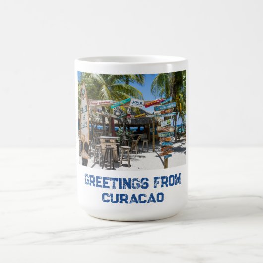 Mug Plage de Curaçao (Centre)