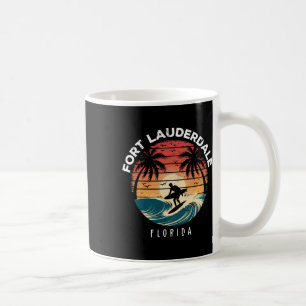 Mug Plage de Fort Lauderdale Floride Surfboard Vagues