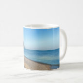 Mug Plage de galets et falaise d'Etretat en France Pos (Devant droit)