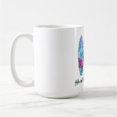 Mug Plage de Huntington Watercolor Surboards (Gauche)