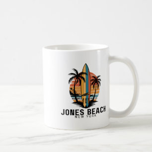 Mug Plage de Jones New York Surfant Surfeur _1 